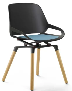 Aeris Numo ergonomischer Konferenzstuhl weiß oder schwarz