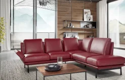 Aline Ecksofa Leder modern