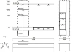 Andiamo Home Wohnwand weiß eiche