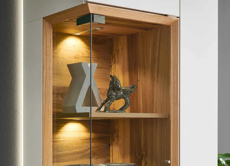 Andiamo Home Wohnwand weiß eiche