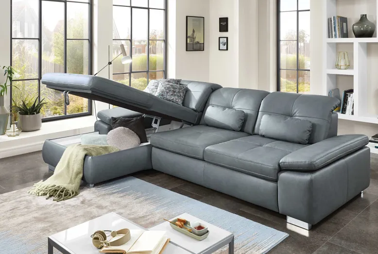 Atlantis Schlafsofa Leder