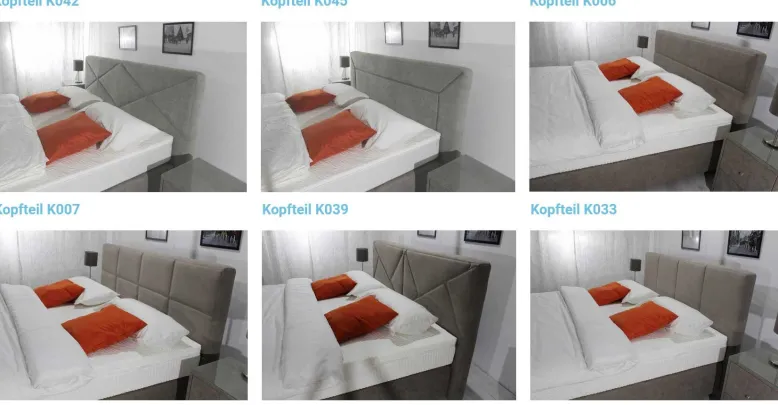 Bali Boxspringbett 180x200 mit Bettkasten