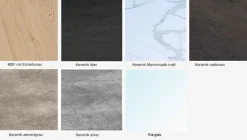 Barcelona Doppel Couchtisch Keramik