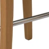 Barhocker grau mit Lehne