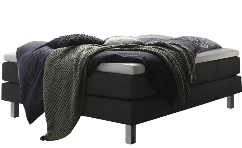 Basio Boxspringbett ohne Kopfteil