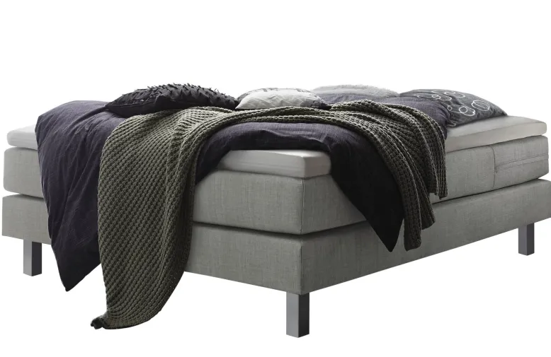 Basio Boxspringbett ohne Kopfteil