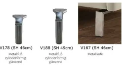 Belen Ledercouch 3-Sitzer