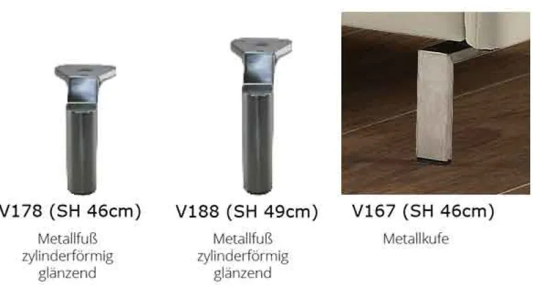 Belen Ledercouch 3-Sitzer