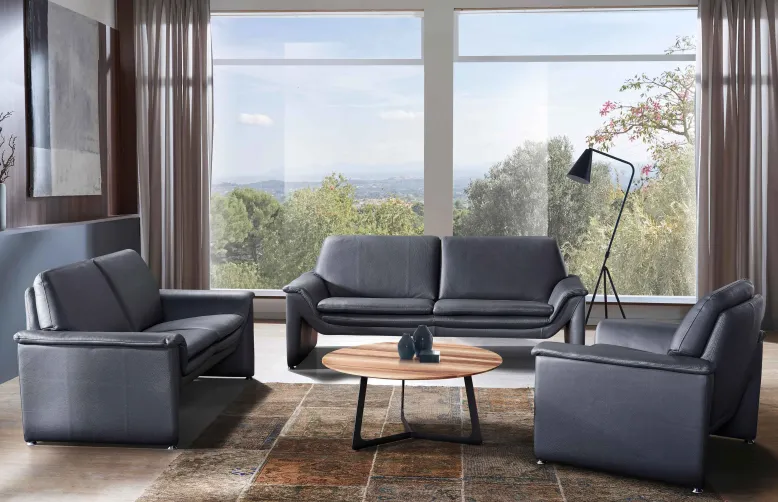Bellina Leder Sessel modern