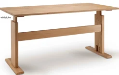 Bergamo höhenverstellbarer Schreibtisch Holz