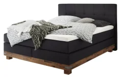 Boston Boxspringbett mit Holzrahmen