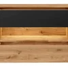 Boston Sideboard eiche schwarz