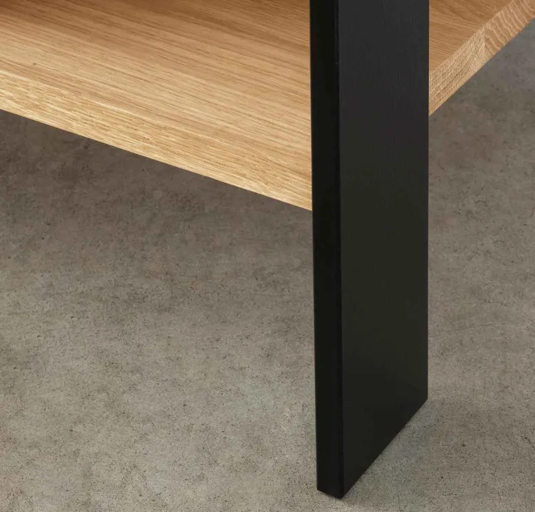 Boston Sideboard eiche schwarz