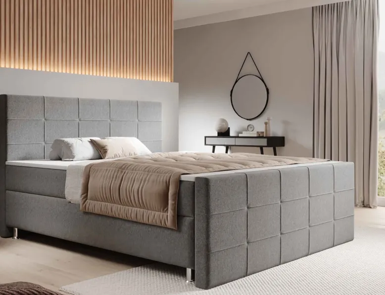 Boxspringbett mit Fußteil
