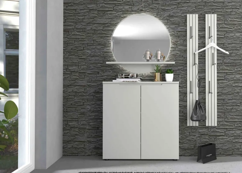 Bresta Garderobe geringe Tiefe