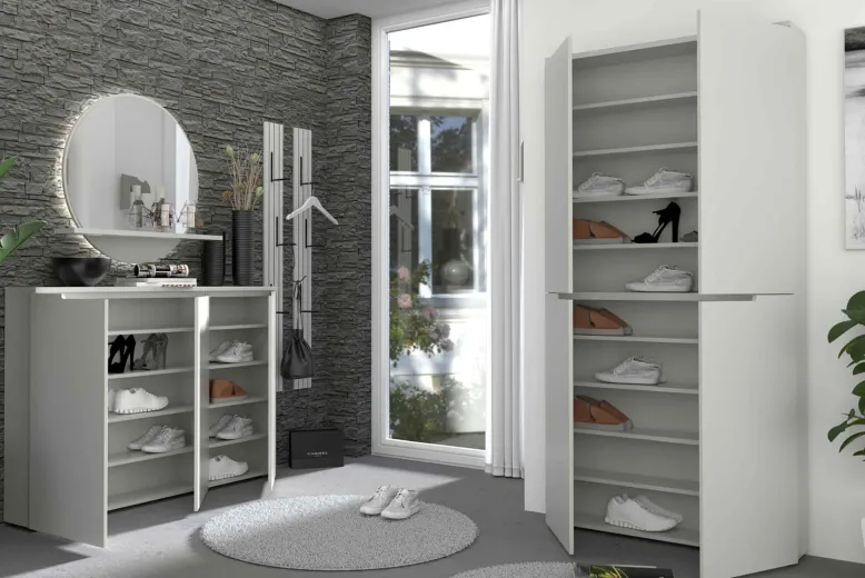 Bresta Garderobe grau