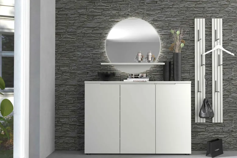 Bresta Garderobe grau
