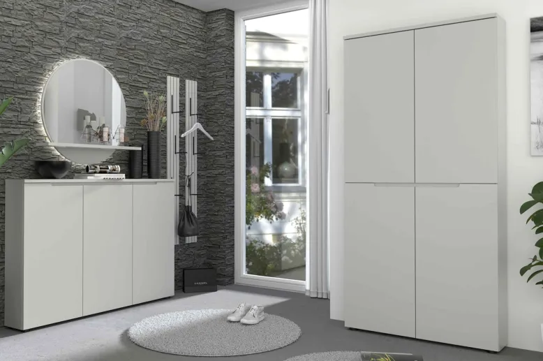 Bresta Garderobe grau