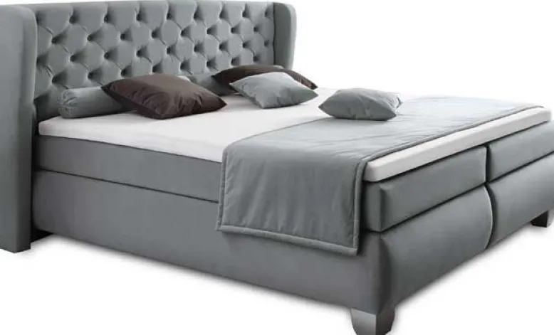 Chesterfield Boxspringbett 200x200