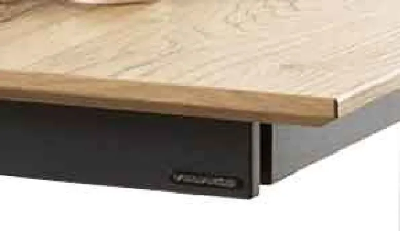 Chic Esstisch Metallgestell ausziehbar