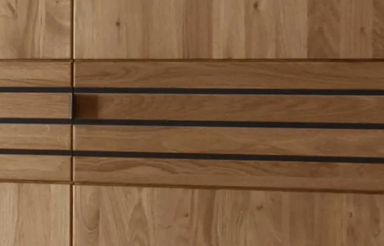 Colorado Kleiderschrank eiche massiv