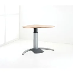ConSet Schreibtisch herzförmig höhenverstellbar Steh / Sitz