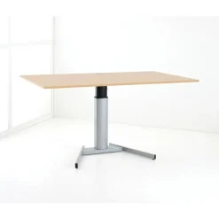 ConSet Schreibtisch zum Sitzen u. Stehen höhenverstellbar