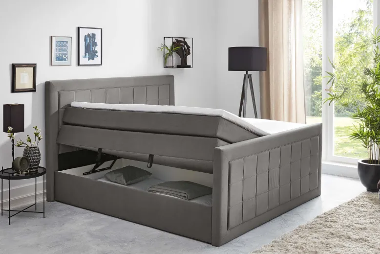Cosima Boxspringbett 100x200 mit Bettkasten
