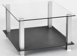 Couchtisch Glas Metall