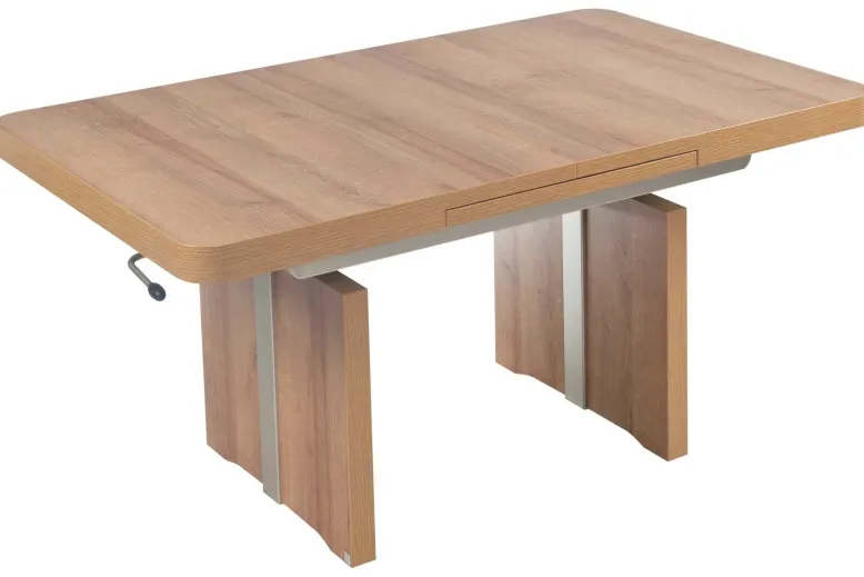 2273 Couchtisch höhenverstellbar und ausziehbar