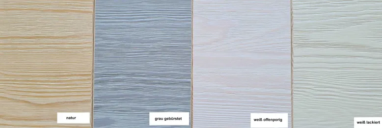 Couchtisch Vienna - Pinie massiv mit Glasplatte