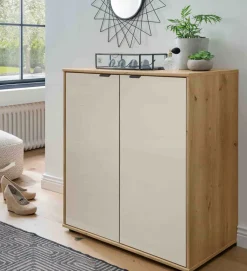 Cremona Kommode mit Glastüren