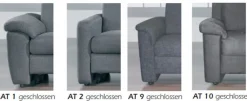 Davina Sofa mit Schlaffunktion