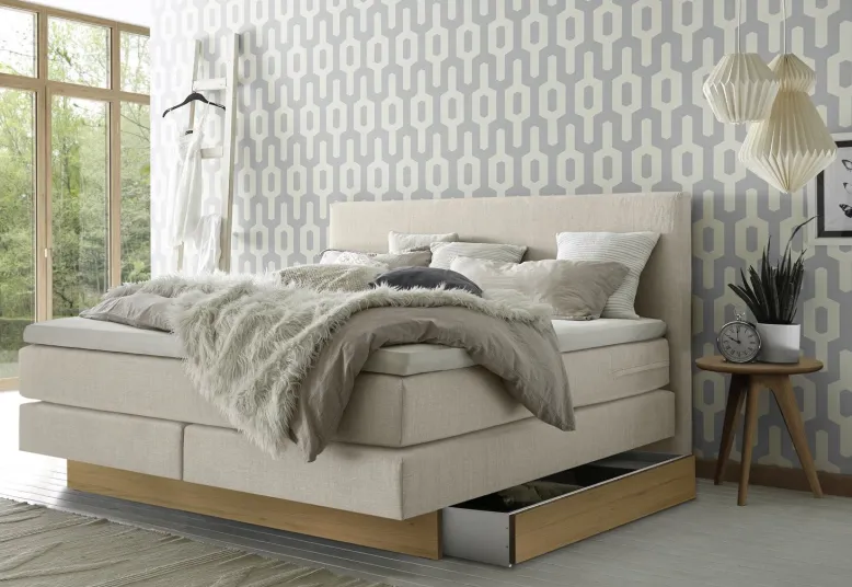 Denver Boxspringbett mit Stauraum