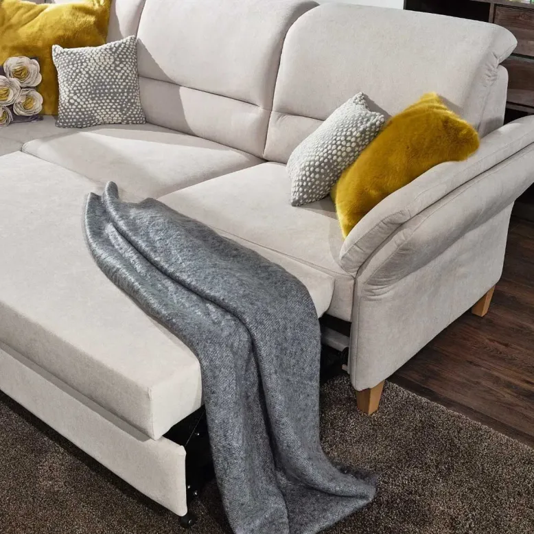 Dietsch Denja Schlafsofa mit Bettkasten Leder oder Textil individuell