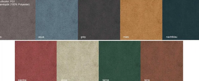 Dietsch Denja Schlafsofa mit Bettkasten Leder oder Textil individuell