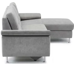 Dietsch Onyx Schlafsofa mit Ottomane in vielen Farben