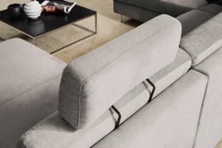 Dietsch Onyx Schlafsofa mit Ottomane in vielen Farben