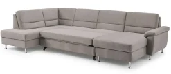 Dietsch Onyx Wohnlandschaft wahlweise mit Schlaffunktion und Bettkasten