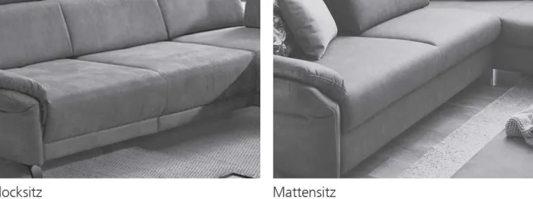 Dietsch Rhodos Ecksofa mit vielen Funktionen individuell