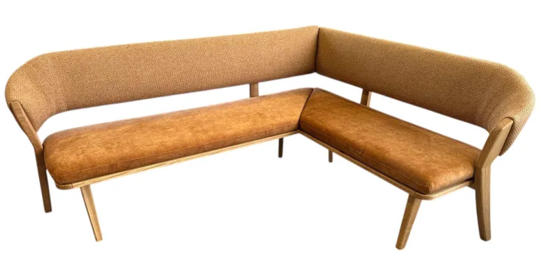 Eckbankgruppe Massivholz modern
