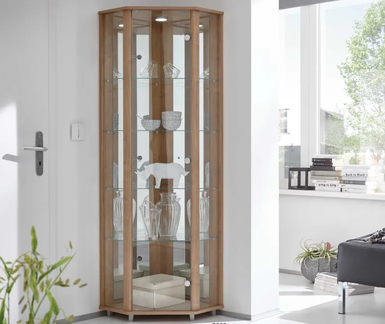 Eckvitrine Wohnzimmer