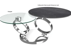 Eolia Couchtisch rund 2-teilig