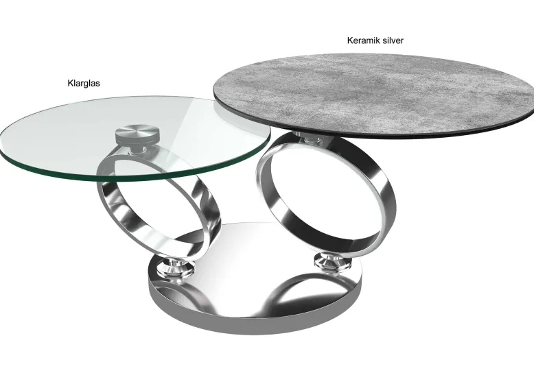 Eolia Couchtisch rund 2-teilig