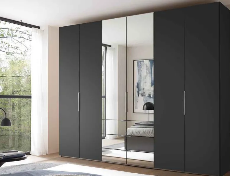 Extenso Kleiderschrank mit Spiegel und Schubladen