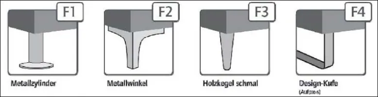 Genua Schlafsofa mit Bettkasten