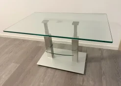 Glastisch höhenverstellbar