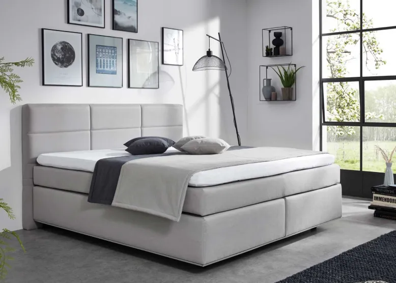 Hover Boxspringbett 140x200 mit LED