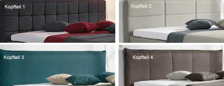 Hover Boxspringbett 180x200 mit LED