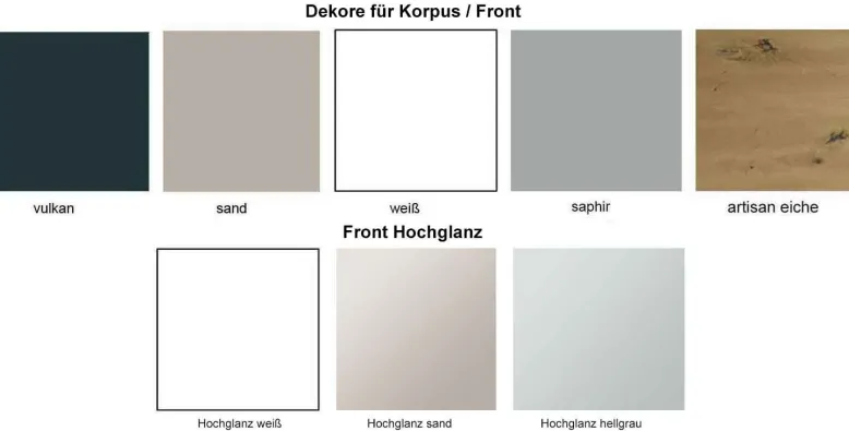 Includo Kleiderschrank Hochglanz